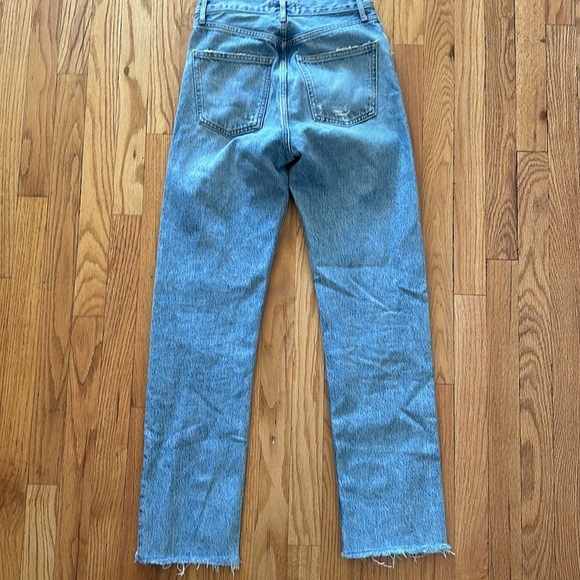 Agolde sz 23 90’s Pinch light wash button fly great pre owned condition - Picture 5 of 11